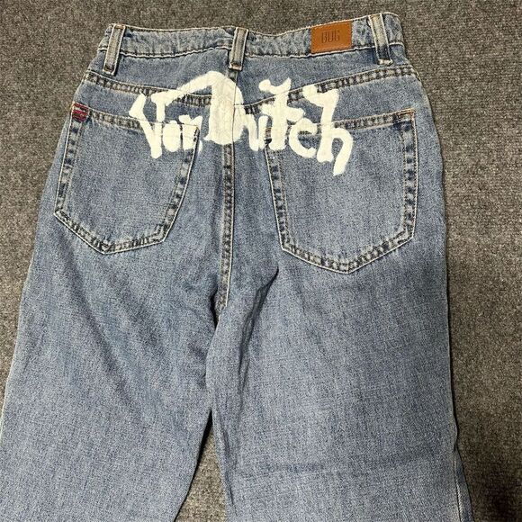 BDG Vintage Women's Mom Jeans Size 27 Blue Distressed Relaxed Fit - Picture 8 of 8